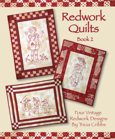 Redwork Quilts (Book #2) Hand Embroidery<br>