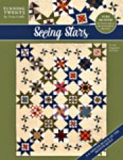 Seeing Stars<br>Designed by Sue Carter for Turning Twenty<br><font color=red>This item is for 15 patterns in one purchase.</font>